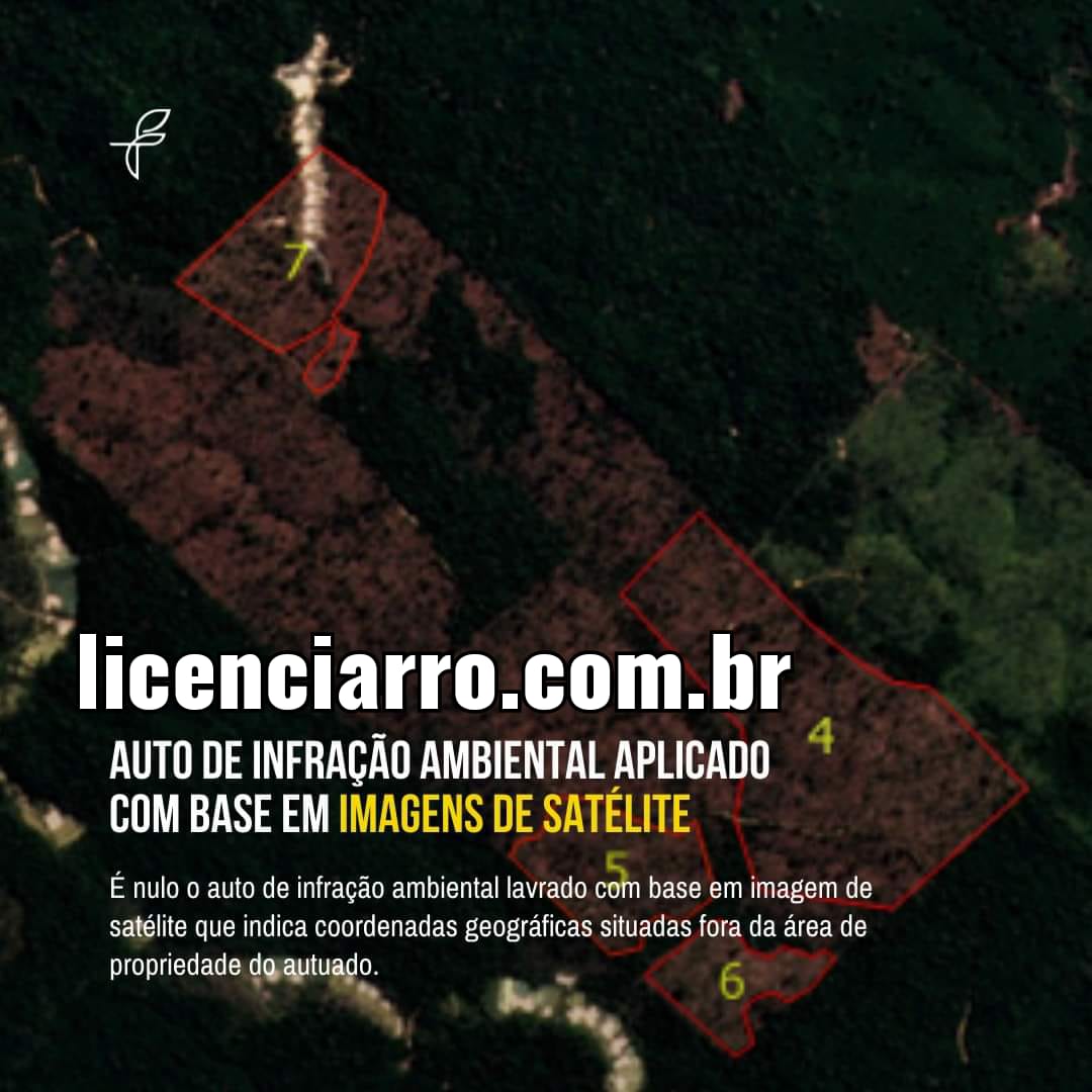 INFRAÇÃO APLICADA POR IMAGEM DE SATELITE, POSSO RECORRER?