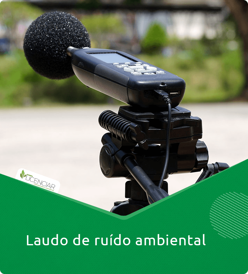 Laudo de ruído ambiental