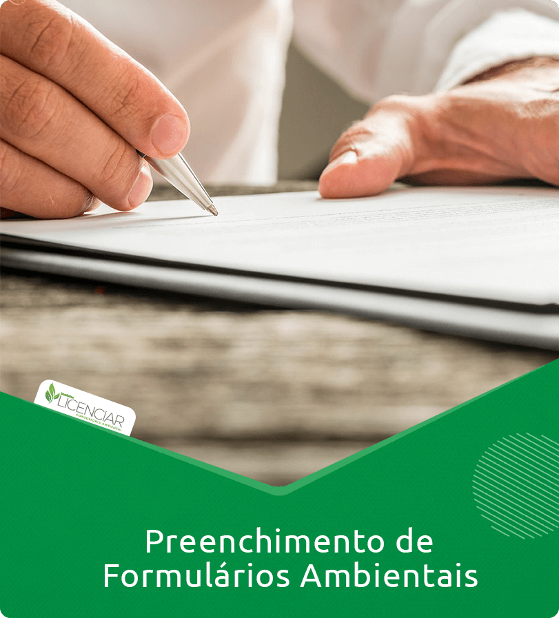 Preenchimento de Formulários Ambientais